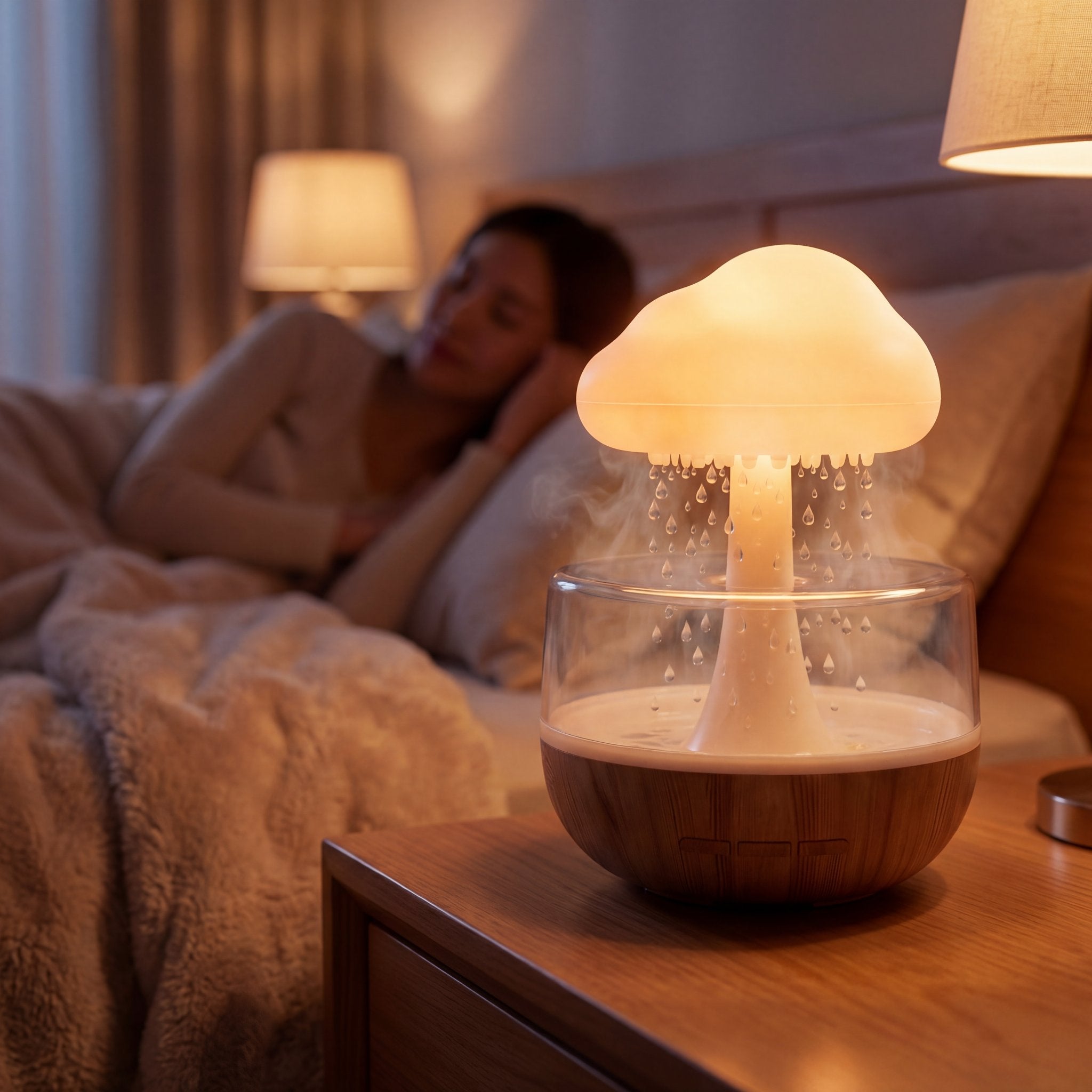 Rain Cloud Humidifier & Mood Lamp
